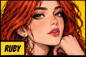 Ruby, an illustrated fictional story collector